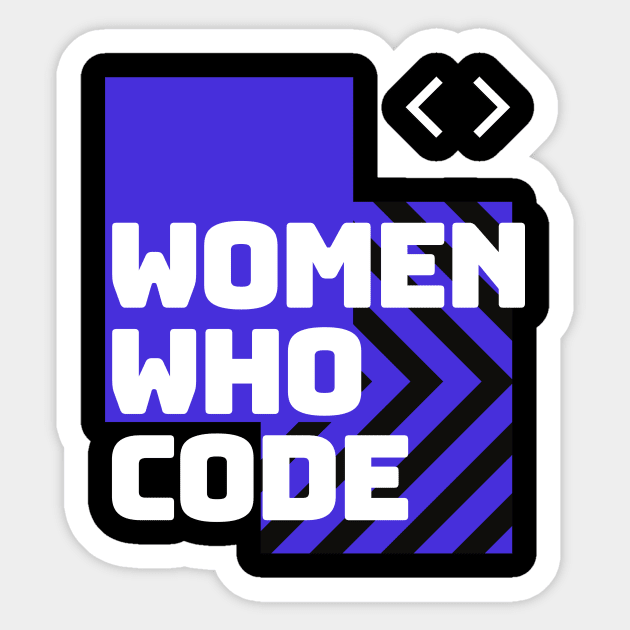 Women Who Code Sticker by PhoenixDamn